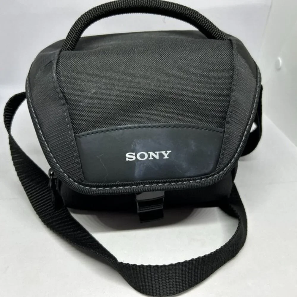 Sony Camera‎ Black Padded Bag w/Adjustable Strap